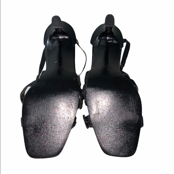 Caparros black sandals with embellishments size 8 - Picture 4 of 6